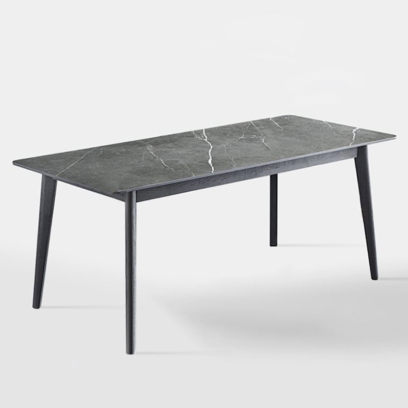 Industrial Rectangle Dining Table for Restaurant Sintered Stone Top Table with 4 Legs Clearhalo ' dining_table' 'Dining Tables & Seating' 'Dining Tables' 'furn' 'furn_dining_table' 'Furniture' 'furniture_dining_table' 'Kitchen & Dining Furniture' 'kitchen&dining_furn' 'kitchen' 'kitchen_dining_table' 1200x1200_ea757136-5897-4278-bf5c-87c9809a6839