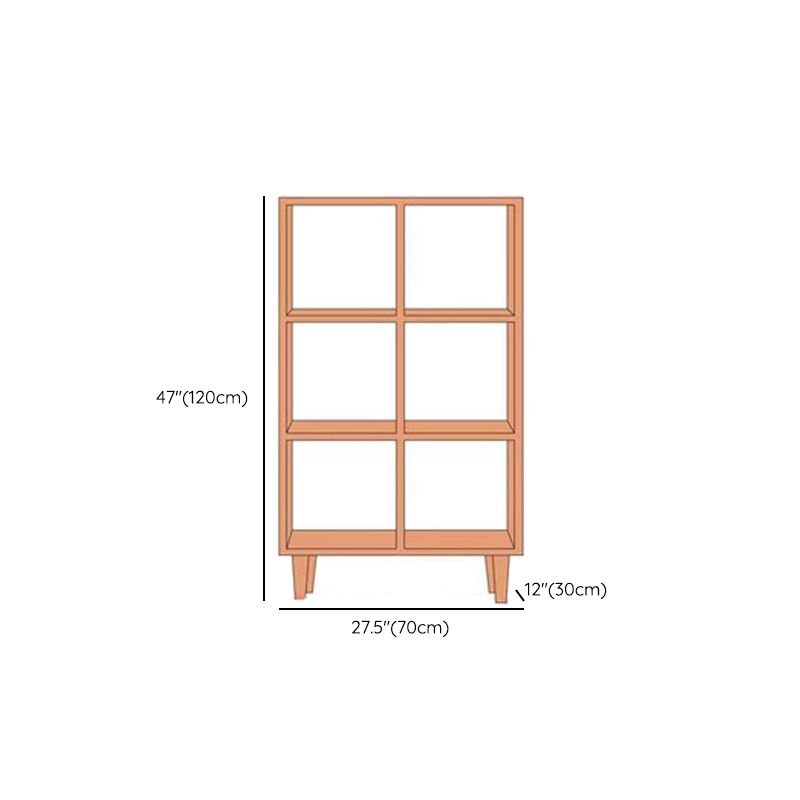 Eigentijdse open back boekenplank houten boekenkast met planken