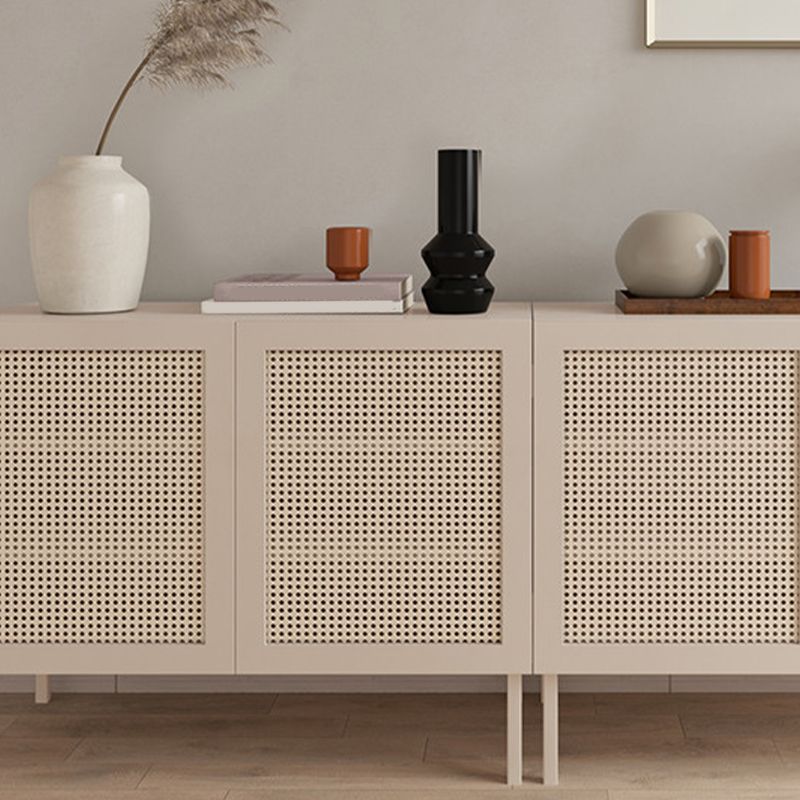 Server in legno massiccio di pino moderno 16 "W x 35" H POOS BAFFET SITEBBLET