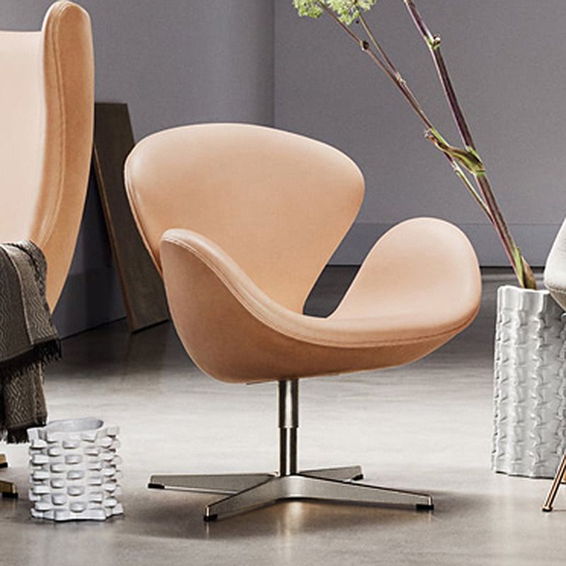 Les bras comprenaient un fauteuil accent avec dos fendu, 26,38 "W √ó 28,35" L √ó 31,50 "H