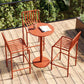 Contemporary Pub Table Set Metal 1/2/3/4 Pieces Bar Stool and Table Set