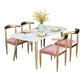 Sintered Stone Scandinavian Dining Room Set with Rectangle Table Dining Table Furniture Clearhalo 'Dining Room Sets' 'Dining Tables & Seating' 'dining_room_set' 'furn' 'furn_dining_room_set' 'Furniture' 'furniture_dining_room_set' 'Kitchen & Dining Furniture' 'kitchen&dining_furn' 'kitchen' 1200x1200_ea7cde05-3480-4f81-adcb-a73e37da1025