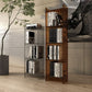 Glam Vertical Standard Bookshelf Acrylic Closed Back Bookshelf for Living Room Clearhalo 'Bookcases' 'furn' 'furn_bookcases' 'Furniture' 'furniture_bookcases' 'kitchen' 'kitchen_bookcases' 'Living Room Furniture' 'Office Furniture' 1200x1200_ea7e62ef-a7fb-45e7-8ddf-4cdf5403b382