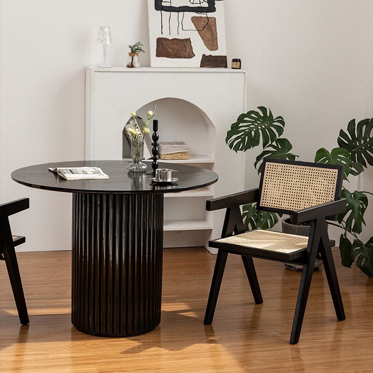 Solid Wood Traditional Dining Room Chair Matte Finish Cane Back Dining Arm Chairs Clearhalo ' kitchen&dining_furn' 'Dining Chairs' 'Dining Tables & Seating' 'dining_chair' 'furn' 'furn_dining_chair' 'Furniture' 'furniture_dining_chair' 'Kitchen & Dining Furniture' 'kitchen' 1200x1200_ea812551-bfbb-43d0-b649-6dfc563d7aec