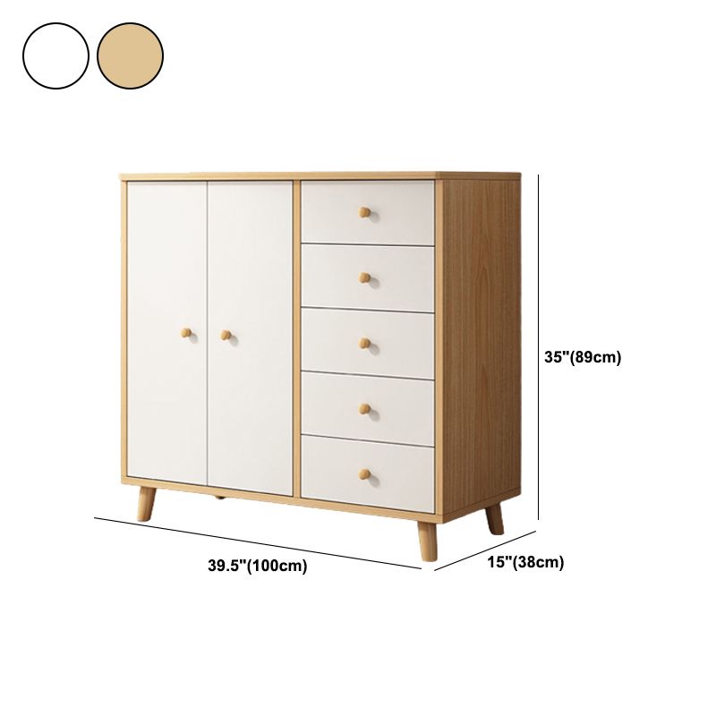 Eigentijdse opbergkist houten opbergkist voor slaapkamer 14,9 "breed