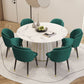 Nordic Round Stone Esstisch 1/7 Stück Essset für Esszimmer