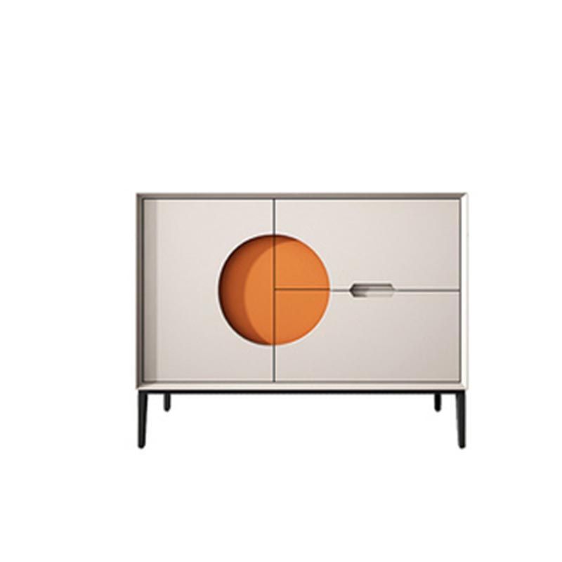 Glam Style Sideboard Wooden Dining Sideboard with Drawers for Living Room Clearhalo 'buffet_sideboard' 'Buffets & Sideboards' 'furn' 'furn_buffet_sideboard' 'Furniture' 'Kitchen & Dining Furniture' 1200x1200_ea876571-bcbb-48eb-be48-4e5e73e2081a