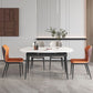 Round Dining Table Extendable Modern Dining Table for Dinner Room Clearhalo 'Dining Tables & Seating' 'Dining Tables' 'dining_table' 'furn' 'furn_dining_table' 'Furniture' 'Kitchen & Dining Furniture' 1200x1200_ea89eb19-1c1f-4d14-a2f2-7234cced461d