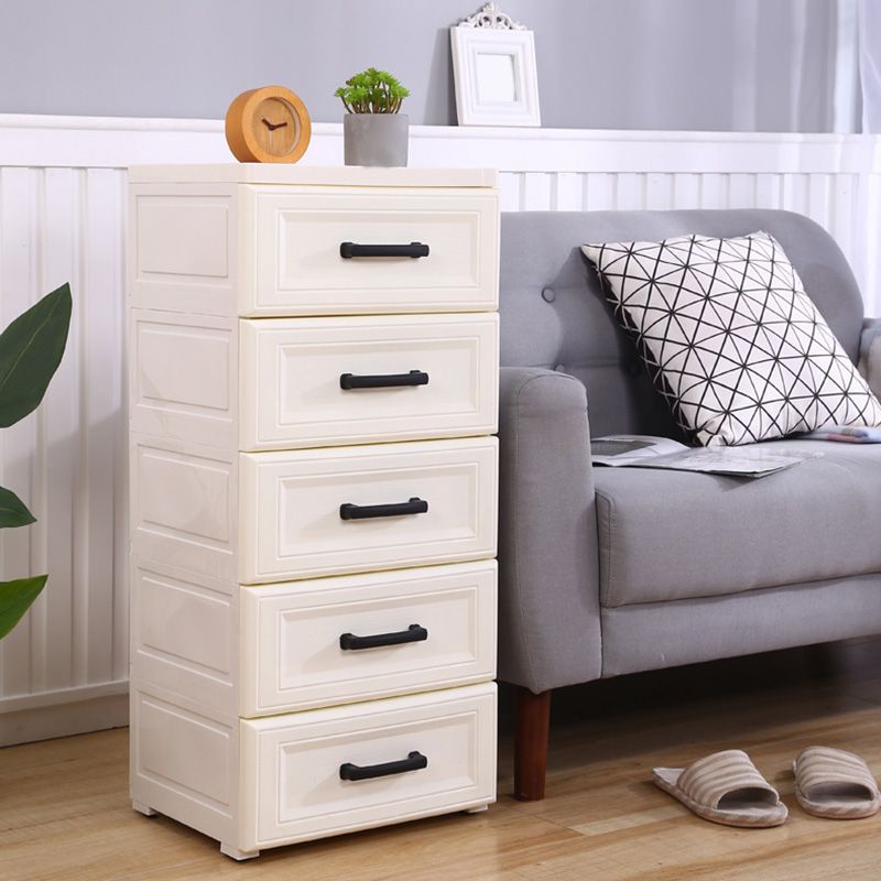 Armadio contemporaneo di armadio a 5 cassetti.