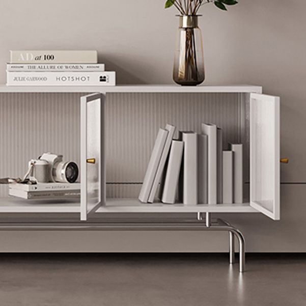 Industrial Home TV Cabinet Metal Enclosed TV Storage with Metal Legs Clearhalo 'furn' 'furn_tv_stands_entertainment_centers' 'Furniture' 'Living Room Furniture' 'TV Stands & Entertainment Centers' 'TV Stands & Media Storage Furniture' 'tv_stands_entertainment_centers' 1200x1200_ea8fc101-ca37-4c99-9483-b4268fe4cd51