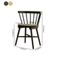 Traditional Wood Dining Armless Chairs Windsor Back Side Chair for Home Use Clearhalo ' kitchen&dining_furn' 'Dining Chairs' 'Dining Tables & Seating' 'dining_chair' 'furn' 'furn_dining_chair' 'Furniture' 'furniture_dining_chair' 'Kitchen & Dining Furniture' 'kitchen' 1200x1200_ea934896-b795-49c9-80a4-6531d67c8eca