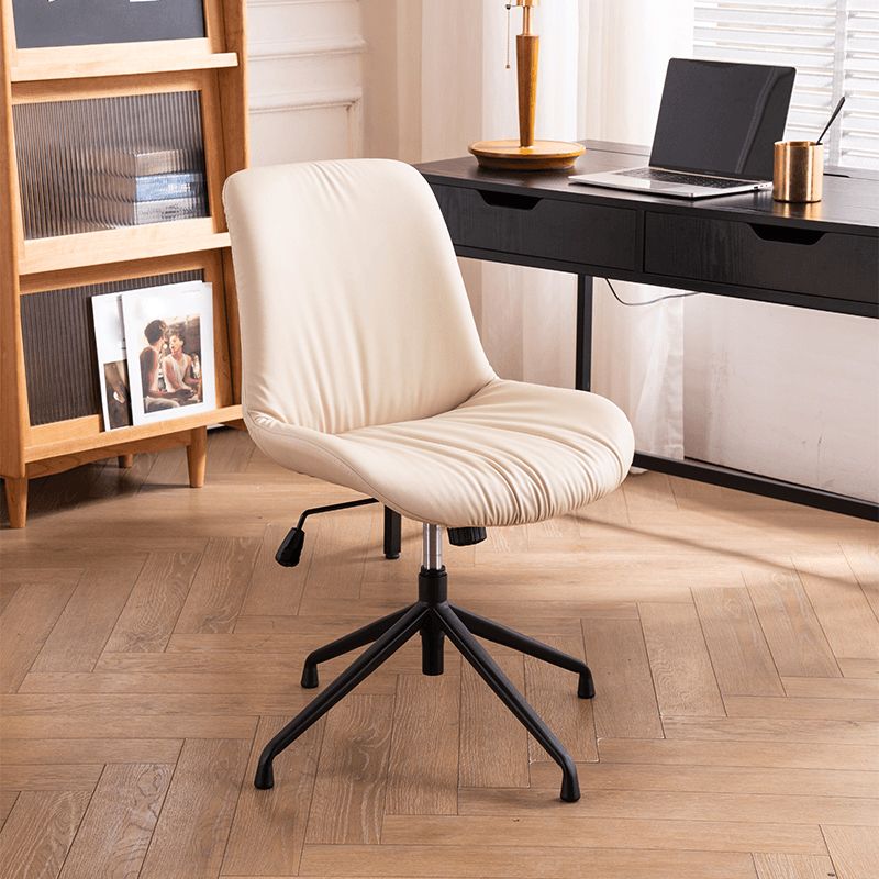 23"W Contemporary Office Chair Adjustable Seat Height Desk Chair Clearhalo 'furn' 'furn_office_chair' 'Furniture' 'Office Chairs' 'Office Furniture' 'office_chair' 1200x1200_ea9577f9-60f8-4941-9dd9-b303be61d5d4