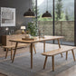 Modern Rectangle Pine Solid Wood Table 4 Legs Home Kitchen Dinner Furniture Clearhalo ' dining_table' 'Dining Tables & Seating' 'Dining Tables' 'Furniture' 'furniture_dining_table' 'Kitchen & Dining Furniture' 'kitchen&dining_furn' 'kitchen' 'kitchen_dining_table' 1200x1200_ea9591db-33a2-4b99-894c-a68436b12636