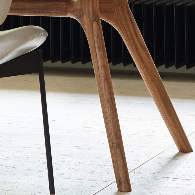 Rectangle Wood Color Dining Table Solid Wood Table Modern with Trestle Base Clearhalo ' dining_table' 'Dining Tables & Seating' 'Dining Tables' 'Furniture' 'furniture_dining_table' 'Kitchen & Dining Furniture' 'kitchen&dining_furn' 'kitchen' 'kitchen_dining_table' 1200x1200_ea95fa04-dbbb-4a53-80a6-47dd3aff73d6