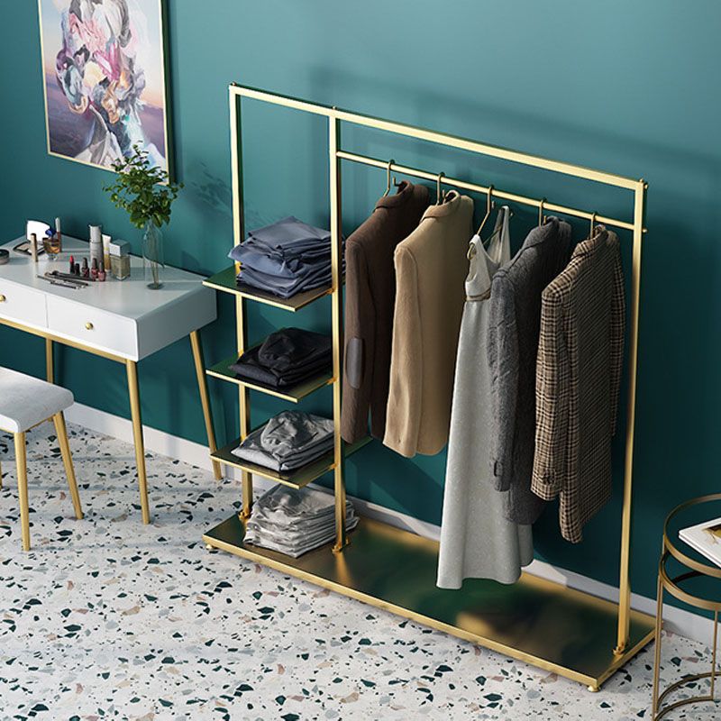 Glam Style Coat Hanger Free Standing Hall Tree (Drying Rack not Included) Clearhalo 'Entry & Mudroom Furniture' 'furn' 'furn_hall_tree_coat_racks' 'Furniture' 'Hall Trees & Coat Racks' 'hall_tree_coat_racks' 1200x1200_ea97e598-1539-4916-be78-7a7d6840a30d