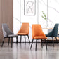 Modern Leather Dining Chair Solid Back Armless Side Chairs with Metal Legs Clearhalo ' kitchen&dining_furn' 'Dining Chairs' 'Dining Tables & Seating' 'dining_chair' 'furn' 'furn_dining_chair' 'Furniture' 'furniture_dining_chair' 'Kitchen & Dining Furniture' 'kitchen' 1200x1200_ea9ac59f-fb1c-4a30-aebf-56009cd2a3c9