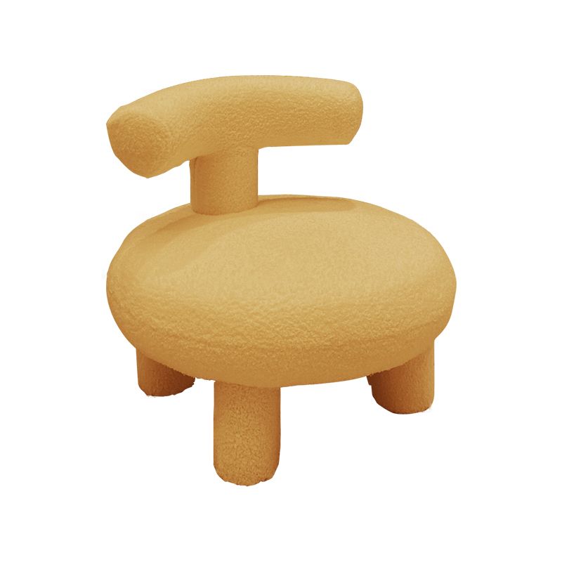 Wool Chair Armless Parsons Chair Fixed Back Chair for Living Room Clearhalo 'Accent Chairs' 'accent_chairs' 'Chairs & Seating' 'furn' 'furn_accent_chairs' 'Furniture' 'furniture_accent_chairs' 'Living Room Furniture' 1200x1200_ea9becbb-73ec-42c4-850a-8d06c4f30b5f