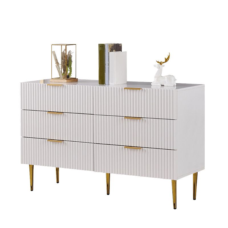Classic Glam Storage Chest Manufactured Wood Dresser with 2/3/4/5/6 Drawers Clearhalo 'Bedroom Furniture' 'Dressers & Chests' 'dressers_chests' 'furn' 'furn_dressers_chests' 'Furniture' 1200x1200_ea9d95ae-15ae-4910-8b0d-25b07fb87cc9