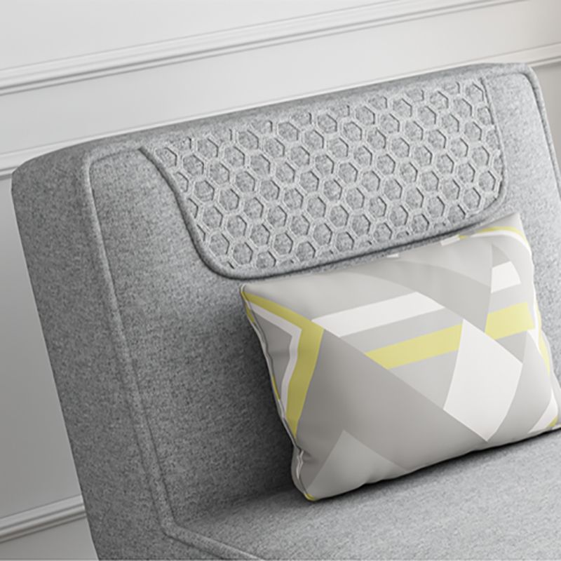 Living Room Armless Chaise Lounge Modern Chaise Lounge with Linen Upholster Clearhalo 'Chairs & Seating' 'Chaise Lounge' 'chaise_lounge' 'furn' 'furn_chaise_lounge' 'Furniture' 'Living Room Furniture' 1200x1200_ea9dfec8-d8d9-4861-a8e0-71feb35f829a