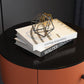 4 Legs Nightstand 22" Tall Accent Table Nightstand with Drawer and Shelf