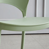 Home Nordic Stackable Side Chair Open Back Plastic Kitchen Dining Room Chair Clearhalo ' kitchen&dining_furn' 'Dining Chairs' 'Dining Tables & Seating' 'dining_chair' 'furn' 'furn_dining_chair' 'Furniture' 'furniture_dining_chair' 'Kitchen & Dining Furniture' 'kitchen' 1200x1200_eaa3dfb3-6708-4d6f-a236-a3a19100873c