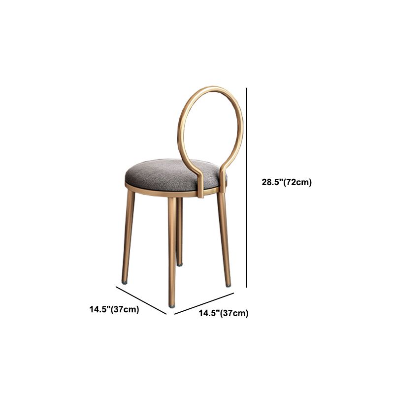 15,74 "W x 53.14" H Tabouret de caisse de maquillage Ensemble avec tiroirs pour salle de bain