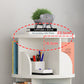 Modern Style Wood Bookcase Closed Back Bookshelf for Any Room