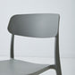 Scandinavian Plastic Restaurant Side Chair Candy Colors Open Back Dining Chair Clearhalo ' kitchen&dining_furn' 'Dining Chairs' 'Dining Tables & Seating' 'dining_chair' 'furn' 'furn_dining_chair' 'Furniture' 'furniture_dining_chair' 'Kitchen & Dining Furniture' 'kitchen' 1200x1200_eaaeac03-639b-46a4-ac28-453a167eb5d5