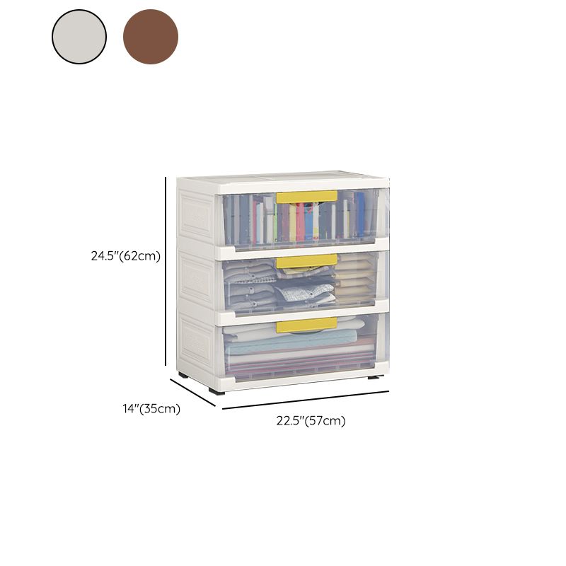 Hinged Wardrobe Cabinet with Legs Non-Hanging Storage Cabinet
