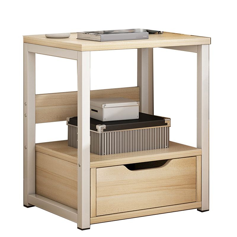 Contemporary Drawer Storage Bedside Cabinet Wood Nightstand for Bedroom Clearhalo 'Bedroom Furniture' 'furn' 'furn_night_stand' 'Furniture' 'night_stand' 'Nightstands' 1200x1200_eaaf7707-38e5-4eff-a8ad-92bf732a50e6