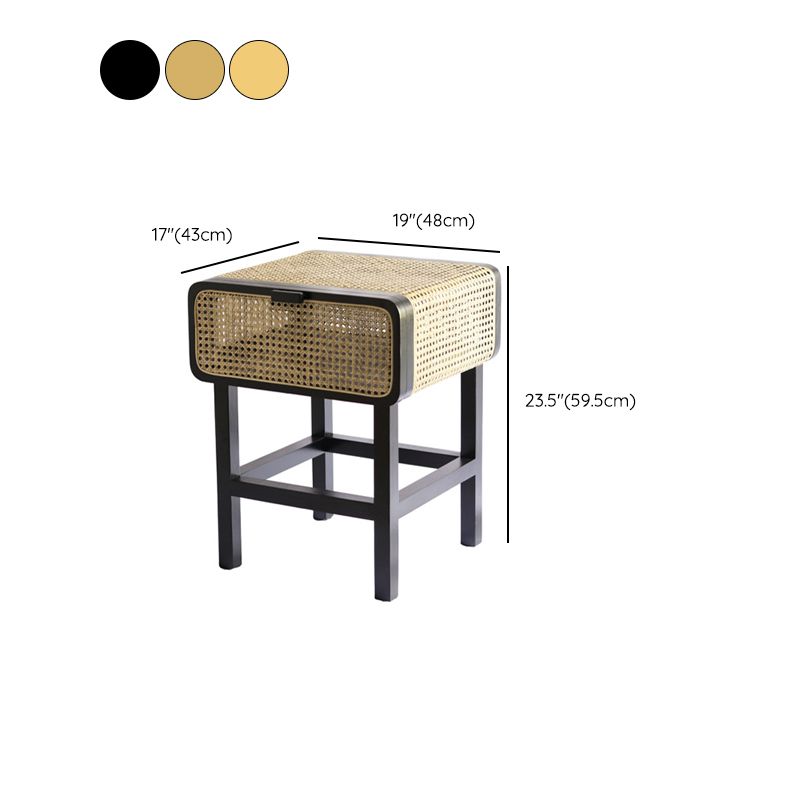 Tavolo da stoccaggio del tavolo da tavolo da 23,42 pollici per soggiorno per soggiorno