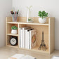 Modern Closed Back Wood Book Shelf Natural 8"W Home Bookcase