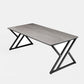 Contemporary Gaming Desk Rectangular Office Desk with Metal Legs Clearhalo 'furn' 'furn_office_desk' 'Furniture' 'Office Desks' 'Office Furniture' 'office_desk' 1200x1200_eab6c7f2-189e-47f9-a6cb-638a06e4205f