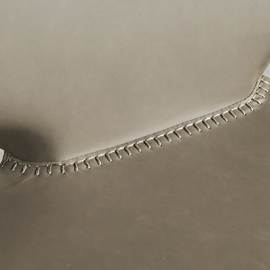 Contemporary Style Leather Dining Chairs Armless Solid Back Chair for Kitchen Clearhalo ' kitchen&dining_furn' 'Dining Chairs' 'Dining Tables & Seating' 'dining_chair' 'furn' 'furn_dining_chair' 'Furniture' 'furniture_dining_chair' 'Kitchen & Dining Furniture' 'kitchen' 1200x1200_eab84e9f-c27f-4602-88d6-fd2dc18a78ed