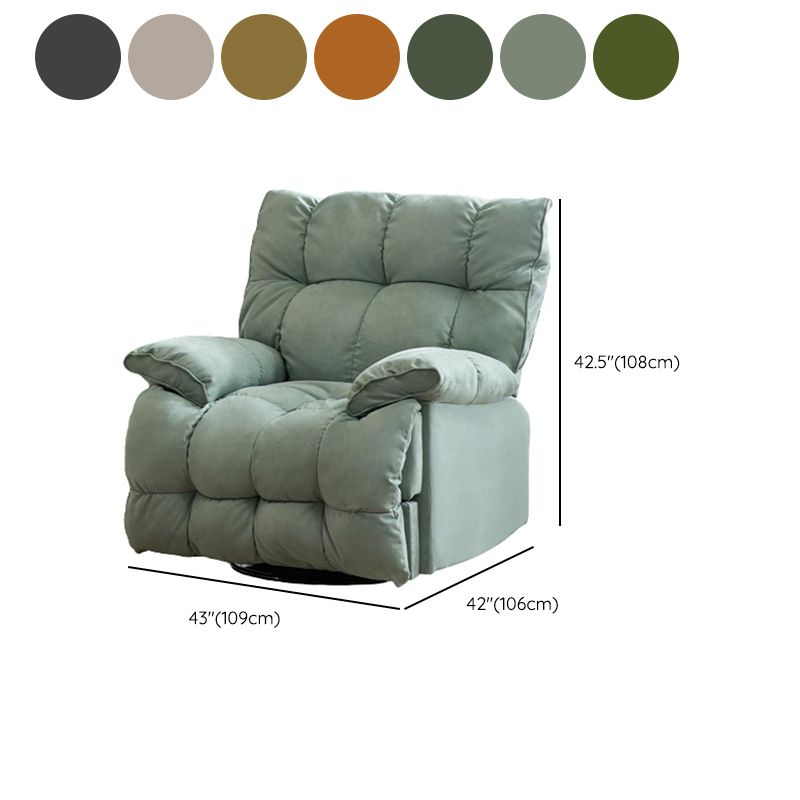 Solid Color Upholstered Standard Recliner Metal Frame Recliner Chair Clearhalo 'Chairs & Seating' 'furn' 'furn_recliners' 'Furniture' 'Living Room Furniture' 'Recliners' 1200x1200_eaba3bc4-2c29-45fe-8066-f6530d8415e4