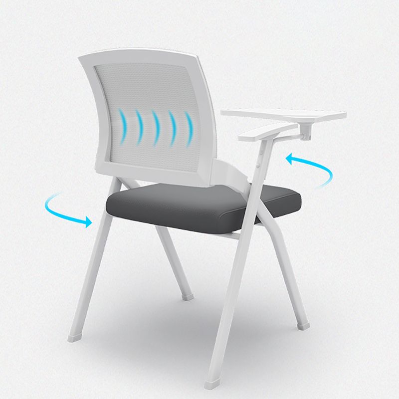 22"W moderne fauteuil, ademende AirGrid gestoffeerde bureaustoel