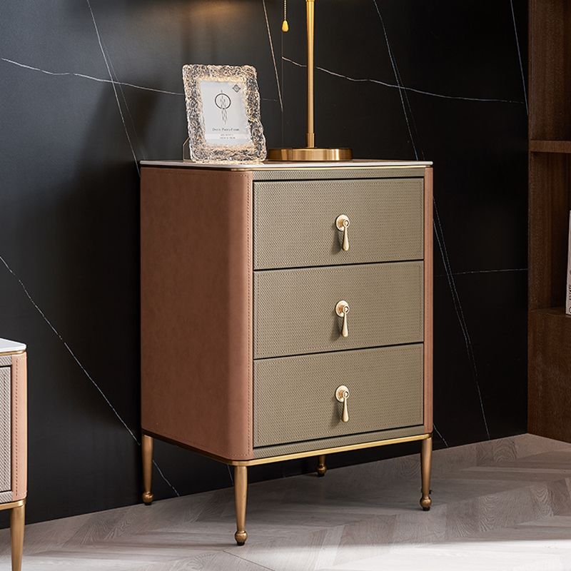 Comportadora vertical glamorosa 3/4/5 cajones tocador de almacenamiento para dormitorio