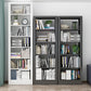 Urban Open Back Shelf Bookcase Standard Steel Bookshelf for Study Room Clearhalo 'Bookcases' 'furn' 'furn_bookcases' 'Furniture' 'Office Furniture' 1200x1200_eabdab7d-4d0c-4193-a97c-3c0134a39792