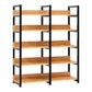 Offenes Metall -Holzbuchhandel Modern Home Wohnzimmer Bücherregal