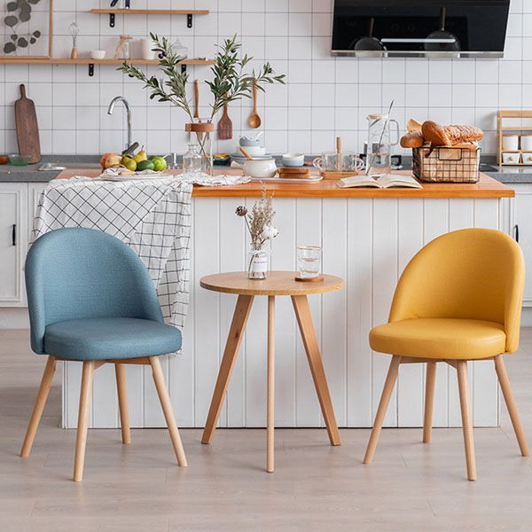 Modern Style Wood Chair Upholstered Fabric Dining Side Chair (Set of 2) Clearhalo 'Dining Chairs' 'Dining Tables & Seating' 'dining_chair' 'furn' 'furn_dining_chair' 'Furniture' 'furniture_dining_chair' 'Kitchen & Dining Furniture' 1200x1200_eabf4aba-f073-42d7-a131-6a63610ede54