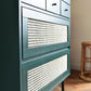 Contemporary Green Accent Chest with 8 Drawers and Straight Legs Clearhalo 'Cabinets & Chests' 'cabinets_chests' 'furn' 'furn_cabinets_chests' 'Furniture' 'Living Room Furniture' 1200x1200_eabf73b2-8932-45e1-8a90-f3049fd53259