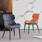 Silla lateral de ala de comedor contemporáneo con patas de metal para cocina