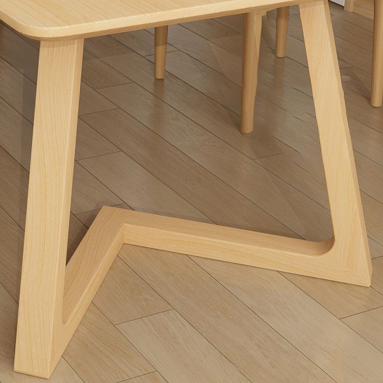 Modern 29,53 "großer Büroschreibtisch Massivholzkrümmte Schreibtisch gebogene Schreibtisch