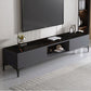 15.7" H Glam TV Cabinet Glass Top Media Console TV Stand with 2 Doors Clearhalo 'furn' 'furn_tv_stands_entertainment_centers' 'Furniture' 'Living Room Furniture' 'TV Stands & Entertainment Centers' 'TV Stands & Media Storage Furniture' 'tv_stands_entertainment_centers' 1200x1200_eac2a95a-1f6d-4e0e-b57b-fac8ee72df91