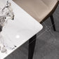 Industrial Sintered Stone Dining Table Metal Dining Table for Dining Room Clearhalo 'Dining Tables & Seating' 'Dining Tables' 'dining_table' 'furn' 'furn_dining_table' 'Furniture' 'furniture_dining_table' 'Kitchen & Dining Furniture' 1200x1200_eac42f4c-88b5-4a29-8118-ff05fd2e55c7