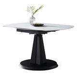 Metal Modern Dining Room Set with Round Table and Pedestal Base Dining Set with Wingback Chairs Clearhalo 'Dining Room Sets' 'Dining Tables & Seating' 'dining_room_set' 'furn' 'furn_dining_room_set' 'Furniture' 'furniture_dining_room_set' 'Kitchen & Dining Furniture' 'kitchen&dining_furn' 'kitchen' 1200x1200_eac4ef62-0f8d-45a7-9c3e-082c084302b2