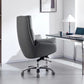 Contemporary Office Chair Wheels Leather High Back Executive Chair Clearhalo 'furn' 'furn_office_chair' 'Furniture' 'Office Chairs' 'Office Furniture' 'office_chair' 1200x1200_eac62df3-cd12-4202-946c-9dda513a3e60