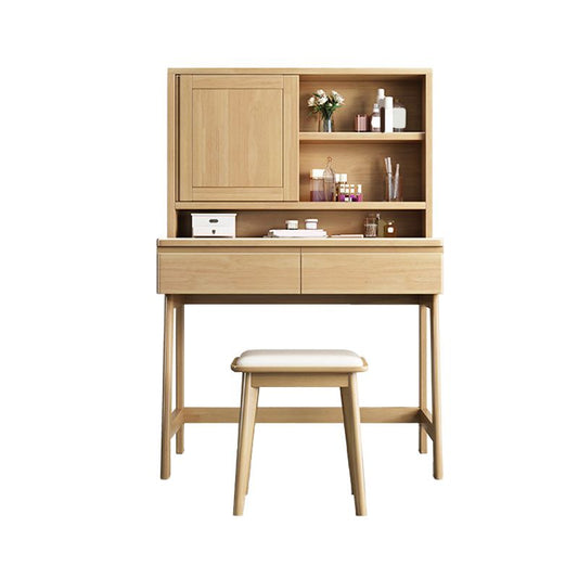 Set di sgabelli da toep in legno in legno a specchio a specchio nordico