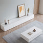 Faux Wood TV Console Contemporary White 2 / 4 Drawers Media Console Clearhalo 'furn' 'furn_tv_stands_entertainment_centers' 'Furniture' 'Living Room Furniture' 'TV Stands & Entertainment Centers' 'TV Stands & Media Storage Furniture' 'tv_stands_entertainment_centers' 1200x1200_eaca7f43-a4b3-49a4-825a-5bacbe792e2e