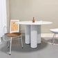 Living Room Contemporary Dining Table Round Dining Table with Pedestal Base Clearhalo 'Dining Tables & Seating' 'Dining Tables' 'dining_table' 'furn' 'furn_dining_table' 'Furniture' 'furniture_dining_table' 'Kitchen & Dining Furniture' 'kitchen' 'kitchen_dining_table' 1200x1200_eacaeb0e-dce4-4e87-8a46-c89032ba6386